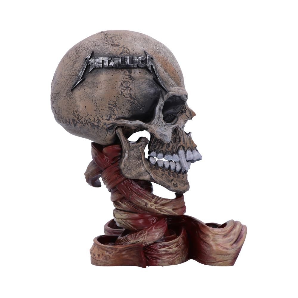 Nemesis Now Metallica - Metallica Pushead Skull 23.5cm Figurine - Multicolours
